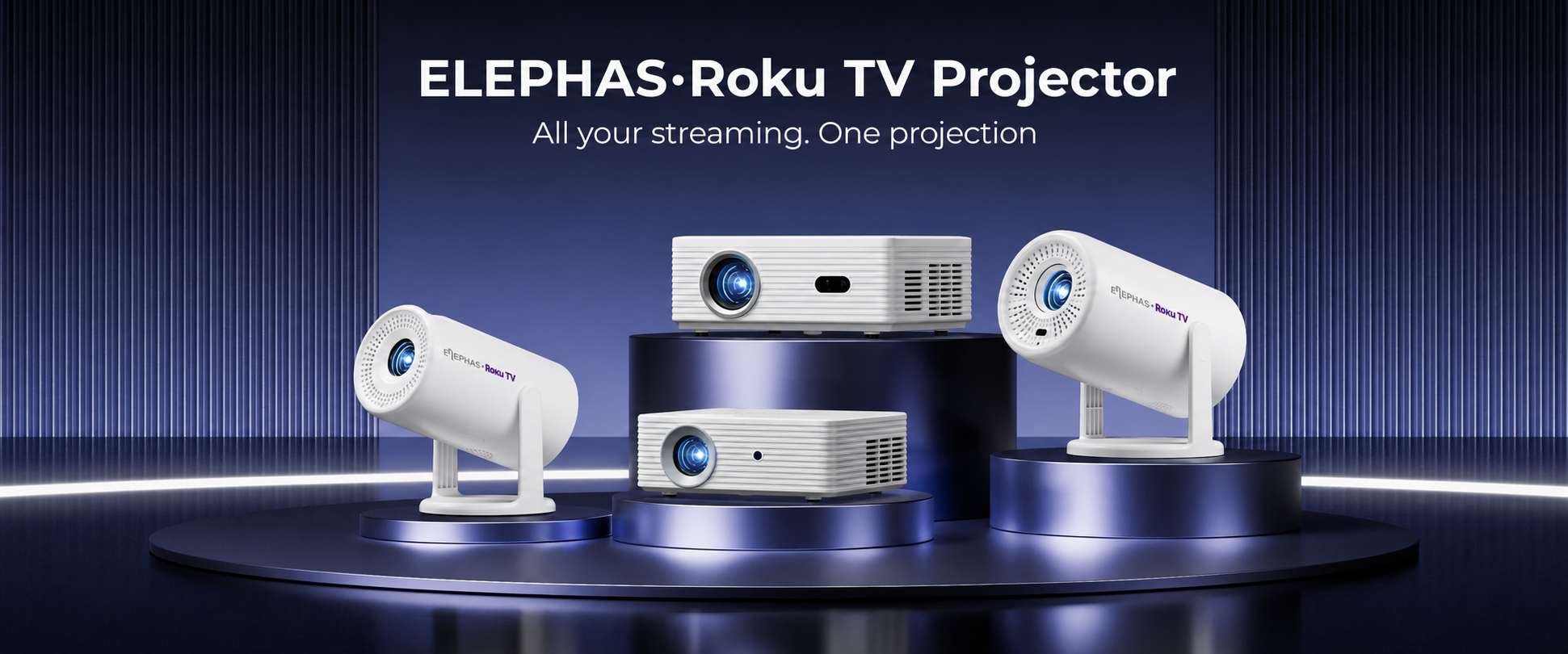 ELEPHAS Roku Projector